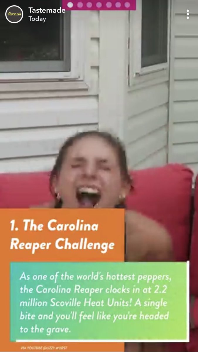 LaceeJenkins's tweet photo. Hey @Lance210 did you see your sister on Tastemade’s 7 Food Challenges Snapchat video?😂 https://t.co/aMFsF5BPU5