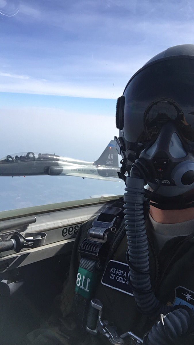 KazUSAFA's tweet photo. What did you do today?  This is what one of our AF baseball cadets did. I wish I was 19 again!  #FFWK https://t.co/eXtLPKrCQF