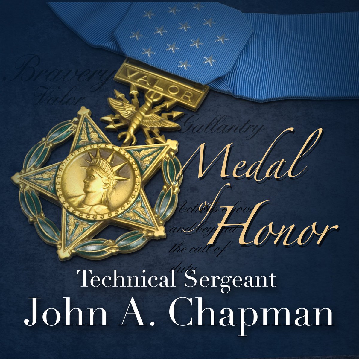 Tech. Sgt. John Chapman will be posthumously awarded the Medal of Honor for his extraordinary heroism in Afghanistan, March 4, 2002. He will be the first #Airman recognized with the medal for heroic actions occurring after the Vietnam War. af.mil/News/Article-D…