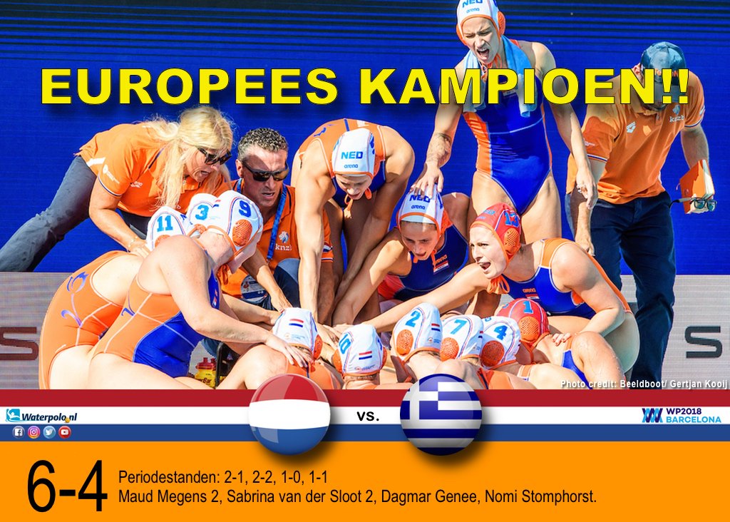 waterpoloNL's tweet photo. YES!!!! WAT FANTASTISCHE!!!
De @waterpolodames zijn EUROPEES KAMPIOEN!!!
Gefeliciteerd! Wow!

Verslag volgt... https://t.co/ryg4rMeTEq