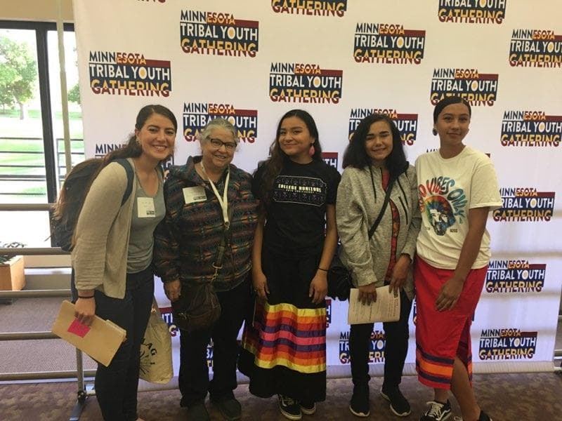 DreamWildHealth's tweet photo. We had a great time participating in the Minnesota Tribal Youth Gathering hosted by @GovMarkDayton! #MTYG #iamgeni #nativeyouth https://t.co/Inr92M6Y2C