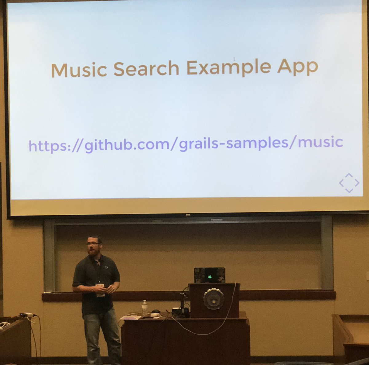 ObjectComputing's tweet photo. Blazing several paths through both #grailsfw and #micronautfw frameworks on a Safari tour with @ColinHarrington at #gr8confus! #groovylang https://t.co/Y2nv0s239e