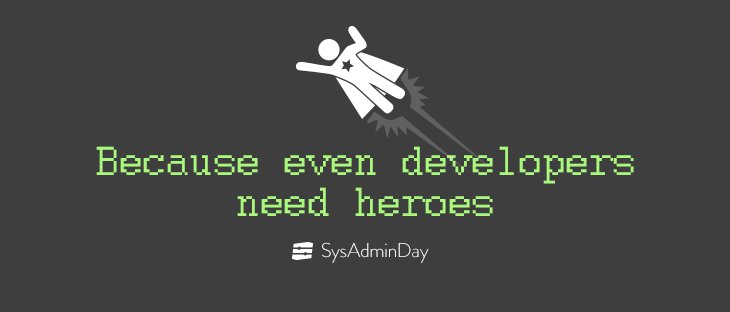 W4ReLL's tweet photo. Hey! Happy #sysadminday #Sysadminday2018 #SysAdmin 😎🤘 https://t.co/drkl87o4yx