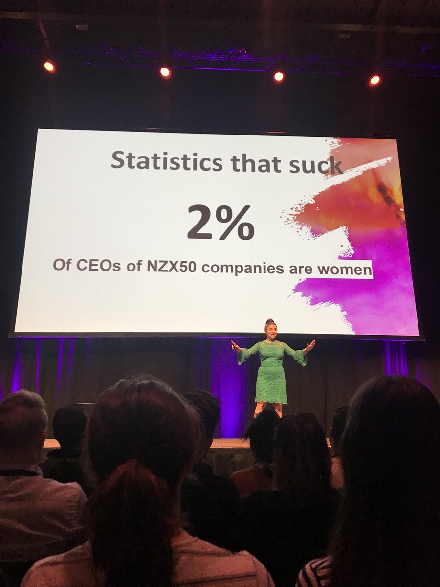 gemmarosemajor's tweet photo. “We have more CEOs on the NZX named John than women” @alexiahilb @girlbossnz @FFTFNZ #FFTF18 https://t.co/51KVdS9rtt