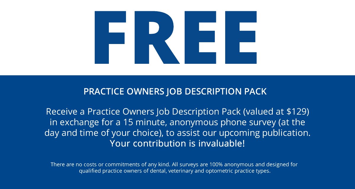 TPSzine's tweet photo. Would you like to receive a free Practice Owner Job Description Pack (valued at $129)? No catch. https://t.co/6RxWCeQlhc https://t.co/9O1WcyBSUH