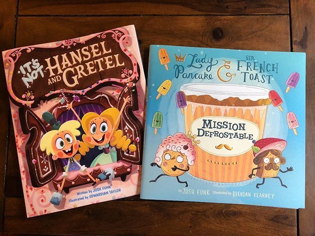 What a day! Two advanced copies (f&amp;g’s) arrived on the same truck! To celebrate, I’m giving away 3 pairs! RT my pinned tweet to enter and win MISSION DEFROSTABLE *and* IT’S NOT HANSEL AND GRETEL! ift.tt/2mPIdNX