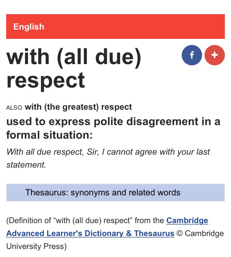 Shinobi602 All Due Respect Means Respect Yes Of Which You Displayed None At All Shinobi602 All Due Respect Means Respect Yes Of Which You Displayed None At All