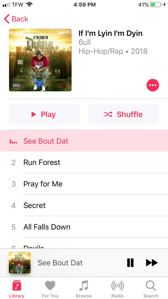 iamP_A's tweet image. Put the final touches on #IfImLyingImDying 
Now I’m just riding, bumping it before it drops 🤷🏾‍♂️🔥 @Callme6ull