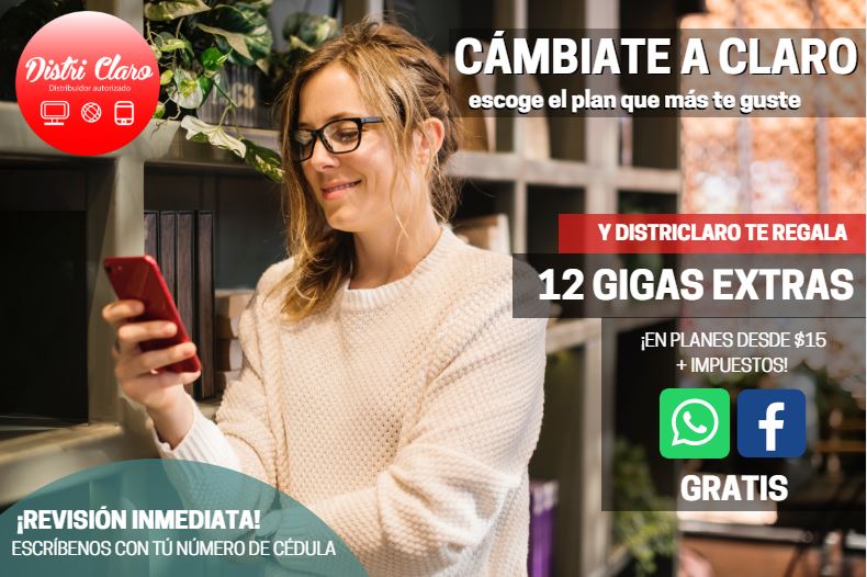 Districlar0's tweet photo. #FelizViernes "SÚPER OFERTA DISTRICLARO"
Cámbiate a Claro y te regalamos 12 GIGAS  EXTRAS  para Internet.
*APLICA CON TÚ CÉDULA*
*ENVIAMOS TÚ CHIP GRATIS A TODO EL ECUADOR *
¡ Escríbenos ahora!
https://t.co/dS5dwWzwBi https://t.co/IUSyOPcteu