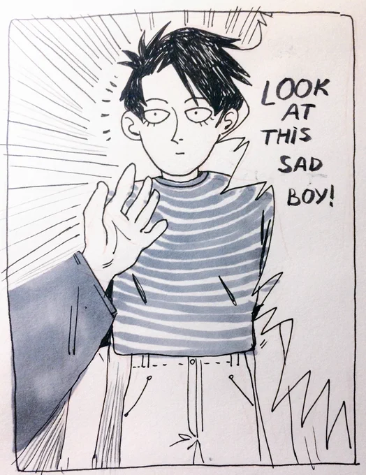 some stranger at the bus @ me 