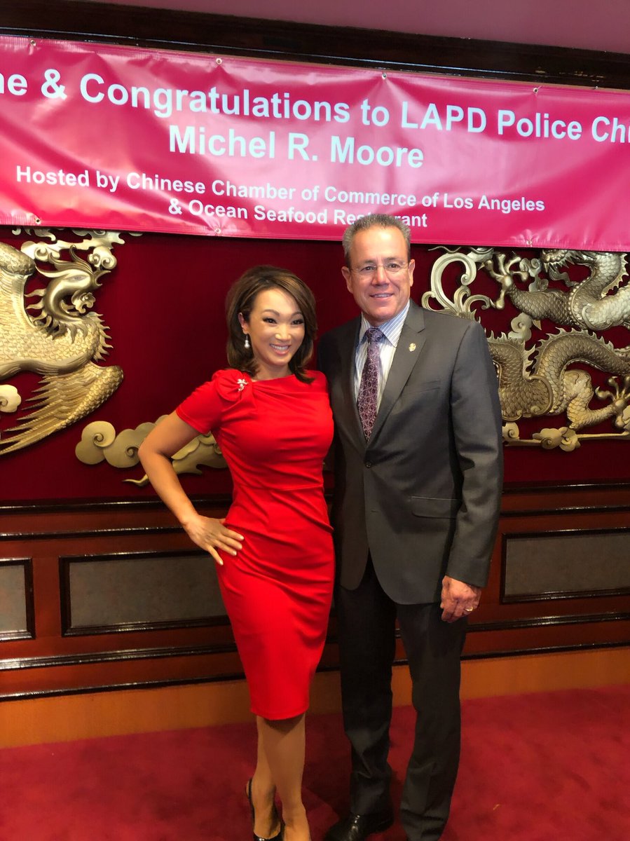 Suzie Suh on Twitter: "Lots of fun today emceeing luncheon for @CCC_LA  honoring @LAPDChiefMoore It's been a tough week for the dept... but the  chief is still making his rounds to build