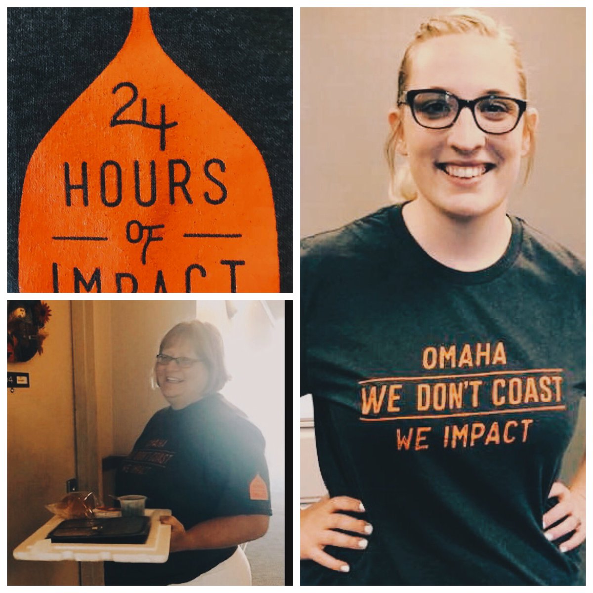 WoodmenLife's tweet photo. Knock, knock! It's WoodmenLife. We brought your lunch from Meals on Wheels. We're excited to be participating in #24HoursofImpact by delivering meals. #WeDontCoast #WeImpact #24HOI https://t.co/WWaIMu8KyZ