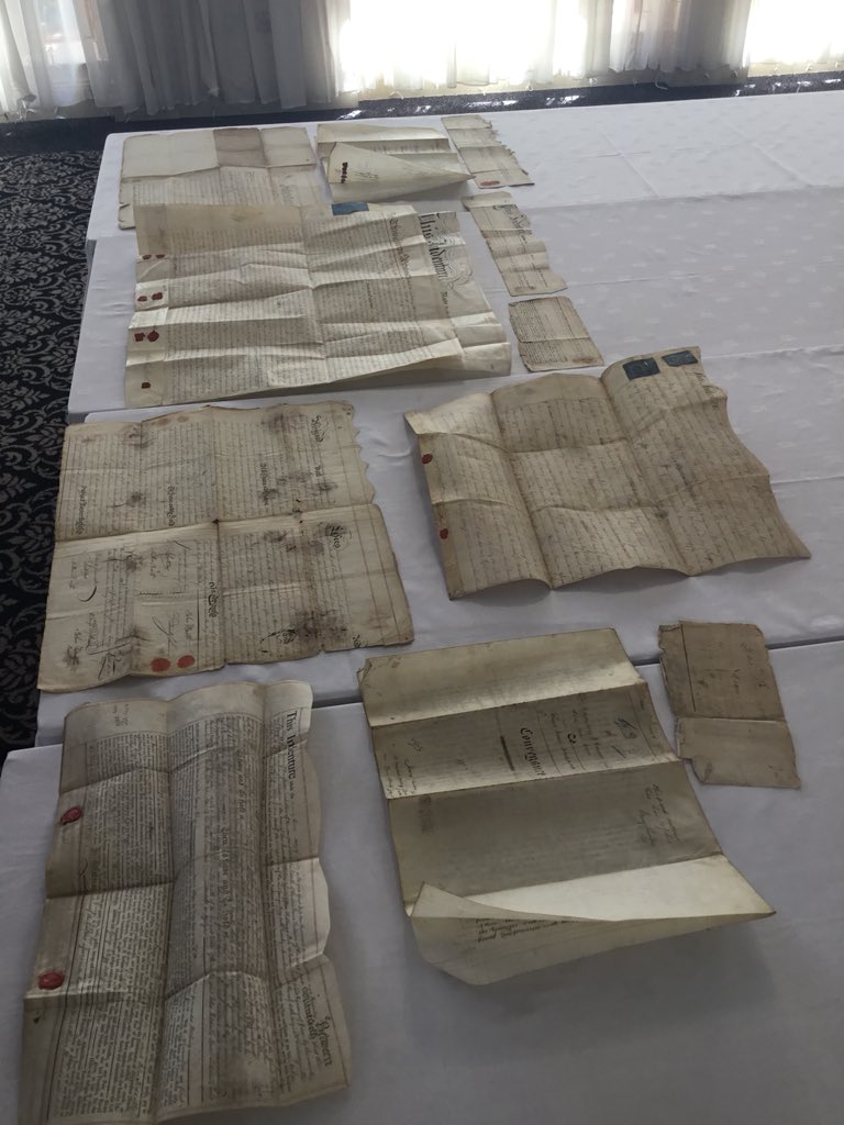 A fine collection of #OldDeeds from White Horse/Westcourt Hotel which we acquired recently.. These deeds date back to 1770.. Our building has operated as a tavern/inn since 1755.. if only the walls could talk! #History #Drogheda <a href="/WoodrowsBar/">Woodrows</a> <a href="/West29Resto/">West29 Restolounge</a>