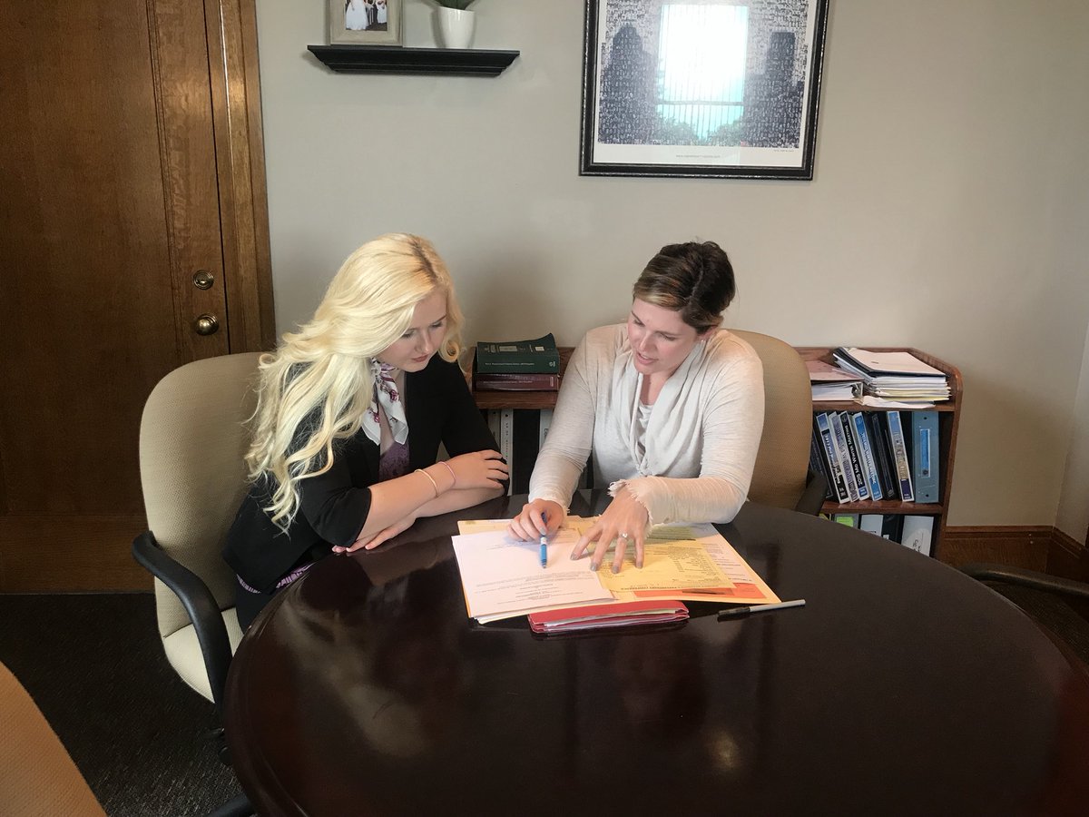 PennsylvaniaDAs's tweet photo. My day isn’t done yet! Court wasn’t in session today, but the Assistant District Attorneys are still hard at work preparing cases. Here I am w/ADA Jessica Aurandt late this afternoon. Still one more responsibility on this Friday night. Stay tuned! #PDAA2018 #interntakeover https://t.co/z3M5x80a6w