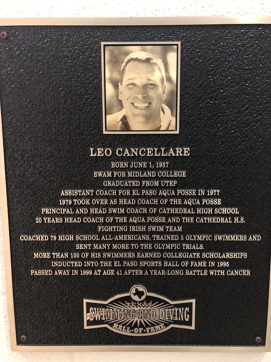 Coming here, seeing this, it never gets old #epapstrong #texasswimming #leocancellare