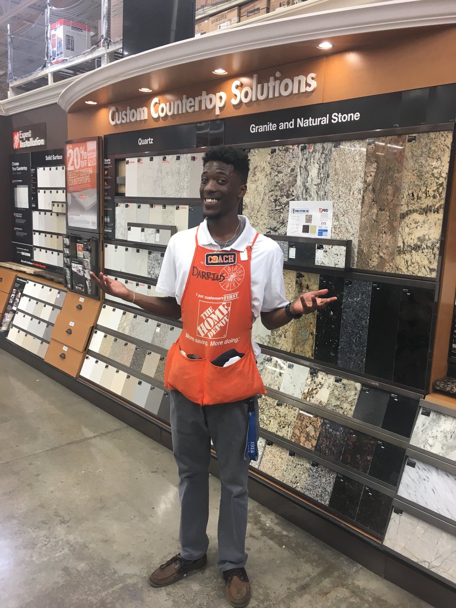 JesusRomoJr1's tweet photo. Shout out to our superstar Appliance Specialist, Darrius Greaves, for driving our services with a cabinet refacing $12,535 and a $5k sale in countertops total sale $17,535 ! In the bank!!!! Great job Darrius!!! #thehomedepot @CaleMotley @iv_mckinney @DamianWagner47 @bsb823 https://t.co/5TLZbUt1vV