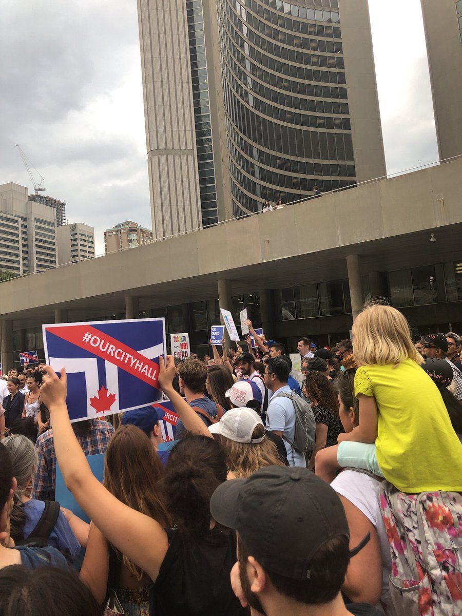 acserrano's tweet photo. Earth to Mr. Ford you are not King of Ontario says @AndreaHorwath #ourcityhall #TOpoli #democracykit https://t.co/vIscq3dfD3