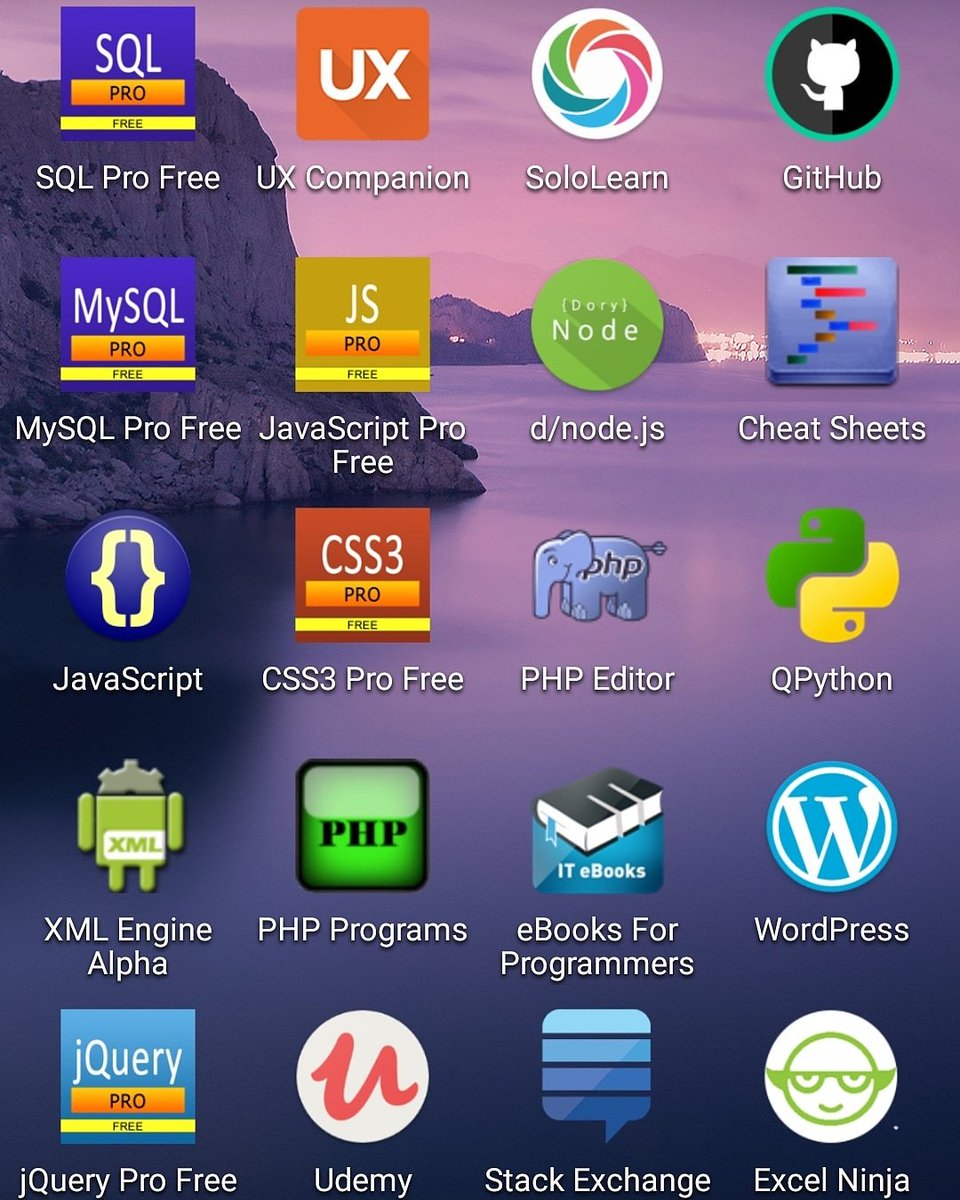 Rammy7219's tweet image. Tool box 🗃️📱#devapps #android #favapp #webdevelopment #webdesign #w2d #javascript #github #stackoverflow #php #python