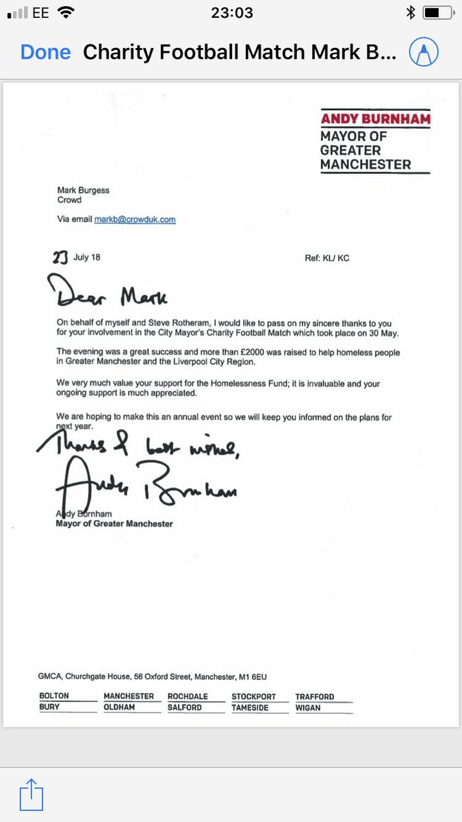 Thanks to everyone that attended the Mayors charity football match with us in May and showing their support for the charity. #centrepointcharity #homelessness