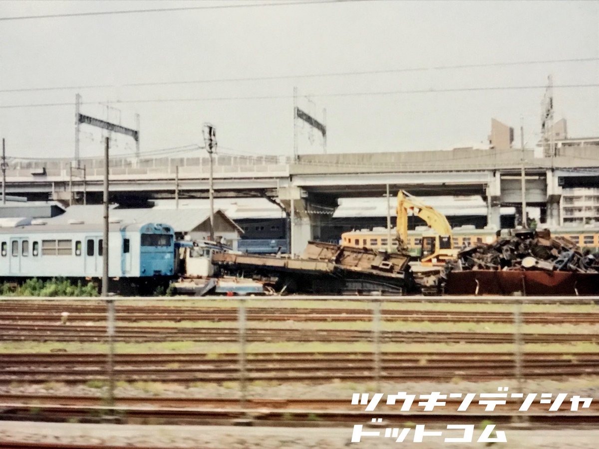 歴史】大宮の解体場 2005年頃までJR大宮工場の片隅で廃車車両の解体が