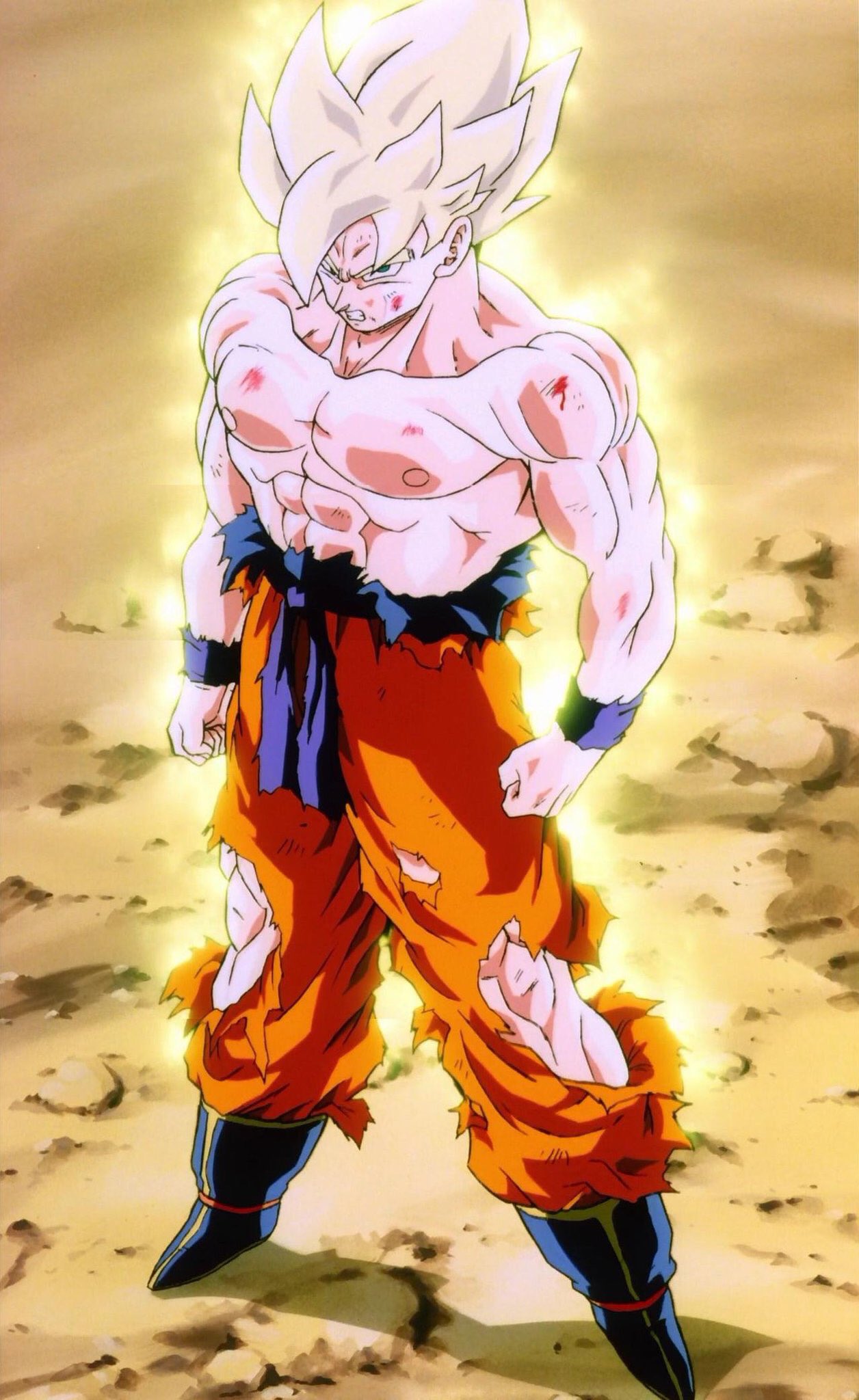 SLO on X: Whoever did the art for this Super Saiyan Goku, please do more  🙏 the hair, the muscles, it's so fucking cool.  / X