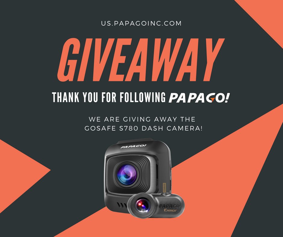 GIVEAWAY ALERT! We are giving away the GoSafe S780 an AMAZING dual dash cam! Check out our Instagram to see the full details on how to enter for your chance to WIN! instagram.com/p/BlwGTbKlZ5V/…