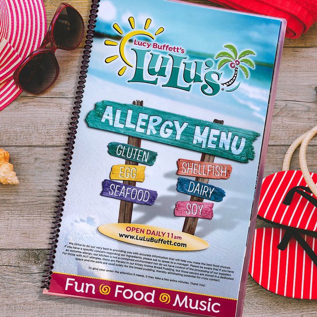 LuLusDestin's tweet photo. The #LuLus #AllergyMenu is full of great #food choices for those with special dietary restrictions. Just ask your server! https://t.co/1zkbDNJror