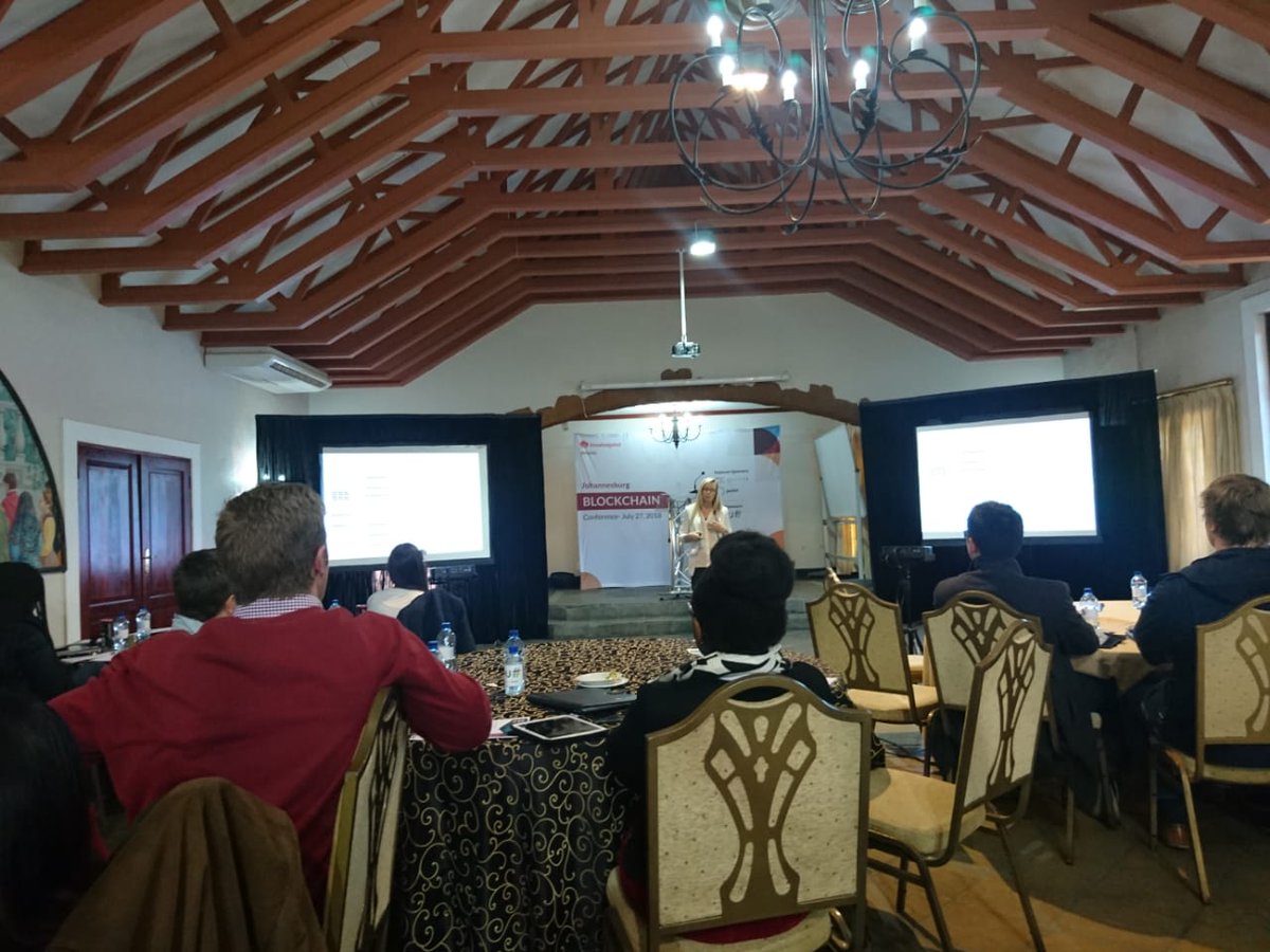 topl_protocol's tweet photo. .@kcraath speaking on Using Blockchain as an open Investment Infrastructure in #Johannesburg at the Blockchain Technology Conference which aims to educate on the opportunities that #blockchain makes possible. #impactinvestment #investmentinfrastructure #investment #cryptoforgood https://t.co/O9GVEIJXr8