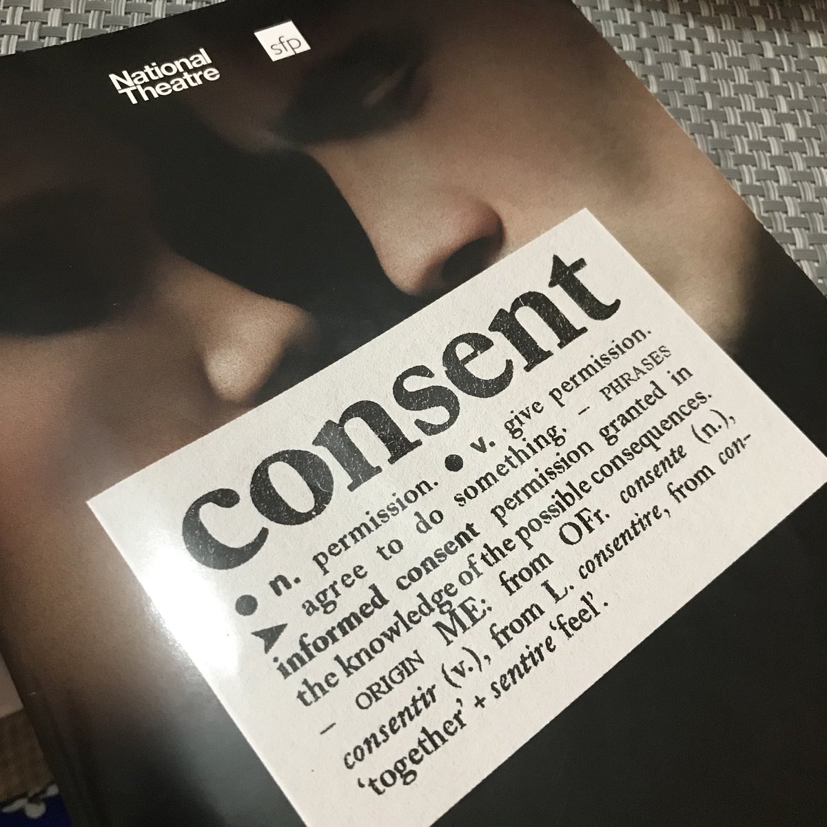 edelpace's tweet photo. So happy I finally got to watch @ConsentWestEnd with @alannah_p 😁 Such an amazing play! Loved every minute! Such a stellar group of actors, absolutely brilliant ❤️🌟 https://t.co/YNZFRsq4IR