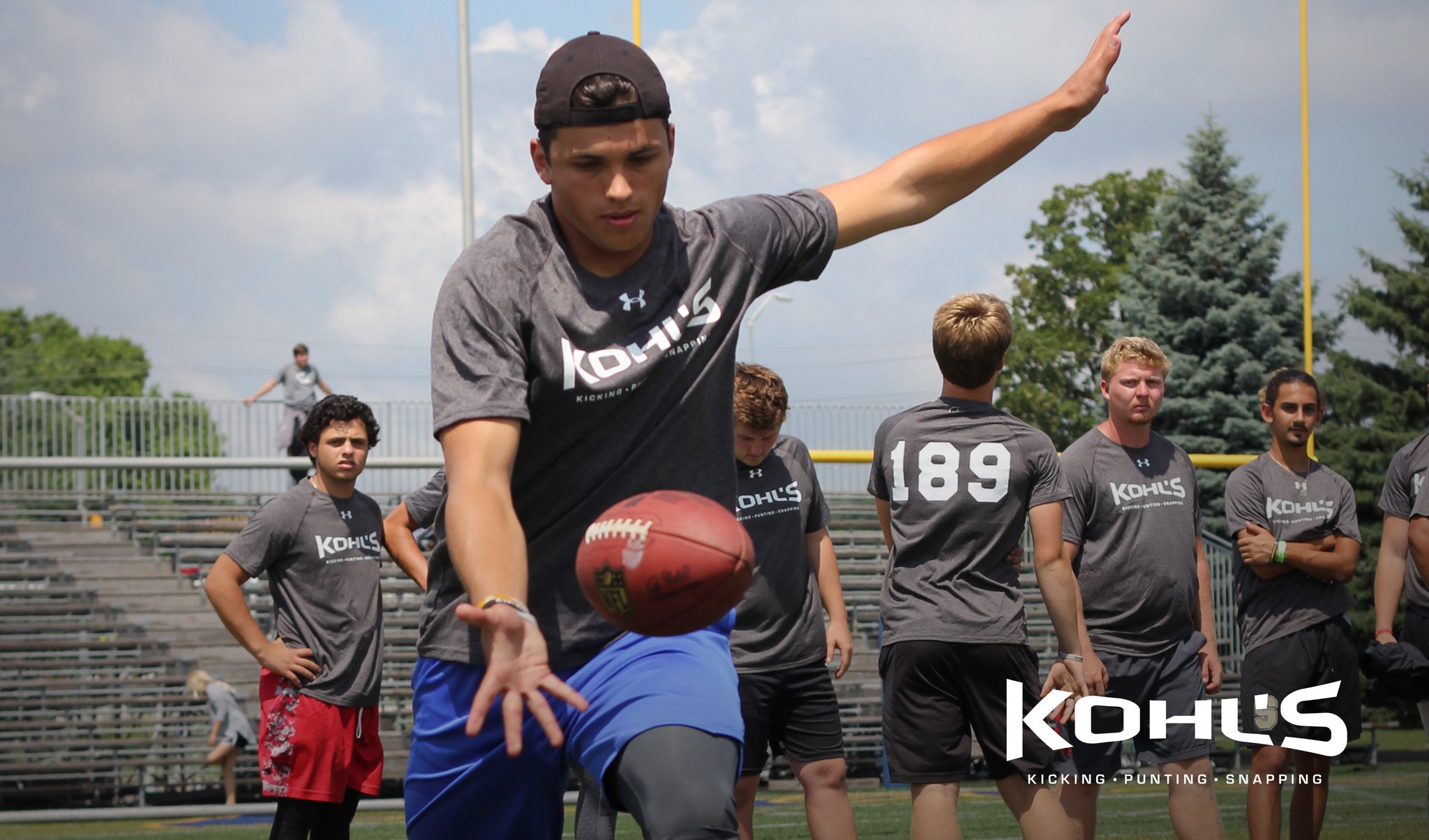 Kohl's Kicking Camps on Twitter "Class of 2020 prospect Cameron Guess stands as the only punter