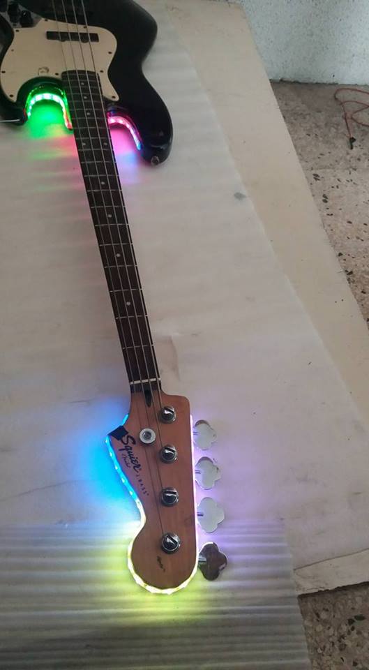 flas876's tweet photo. Our #G88XUltimateSmartLed installed on @marc3kx bass #Guitar🎸. Our possibilities are infinite & we go above & beyond. #BassGuitar #LEDGuitar #Musician #MusicLover #Guitars #GuitarModification #flas876 #NewIdea #JamaicaCustomShop #PimpMyGuitar #Led #G88XLed #Jamaica #GoalOriented https://t.co/nlTIqAqfKq