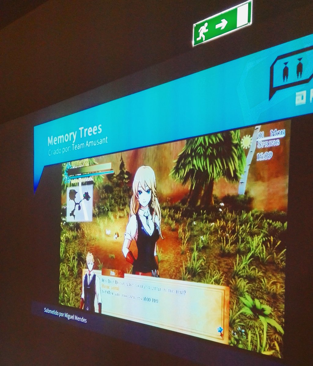 miguelgamendes's tweet image. #MemoryTrees making its appearance in our northern GameDevMeet 🌳🎮