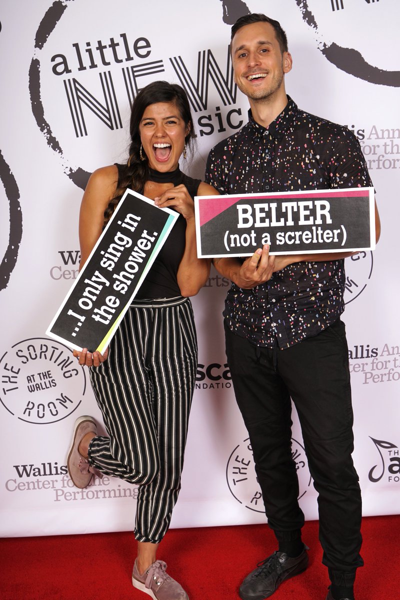 ALittleNewMusic's tweet photo. Performers arriving at last Thursday's #ALNM at the #SortingRoom at the @TheWallisBH: Daniel Bellusci, @JulianHornik, @ajRAFAEL , @MissNohely Quiroz, @ariannaafsar, @MatthewSantos
photos: @justinmwilcox https://t.co/Kd6GhA8NPV