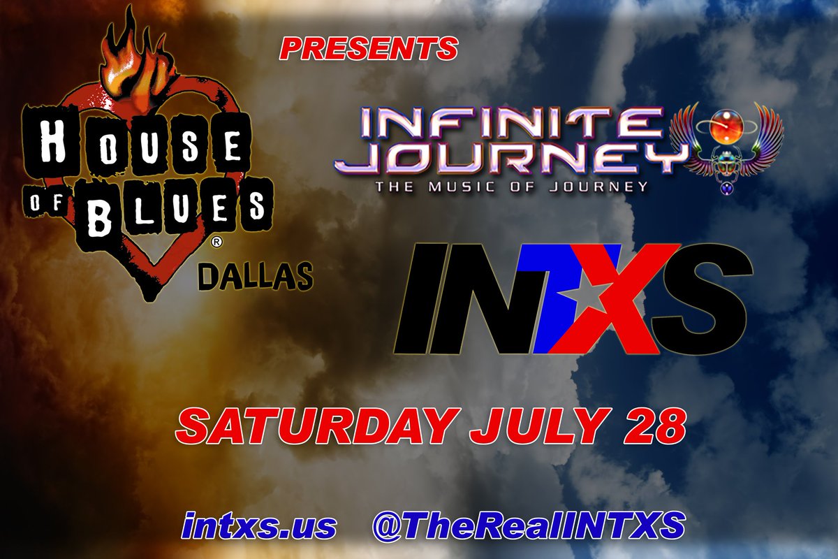 TheRealINTXS's tweet photo. Huge show, and tix are getting scarce! Come hang with @TheRealINTXS  and @InfiniteJrny at @HOBDallas Saturday night. We stashed a few tix, PM us if you want some! https://t.co/5WFR3JB96L