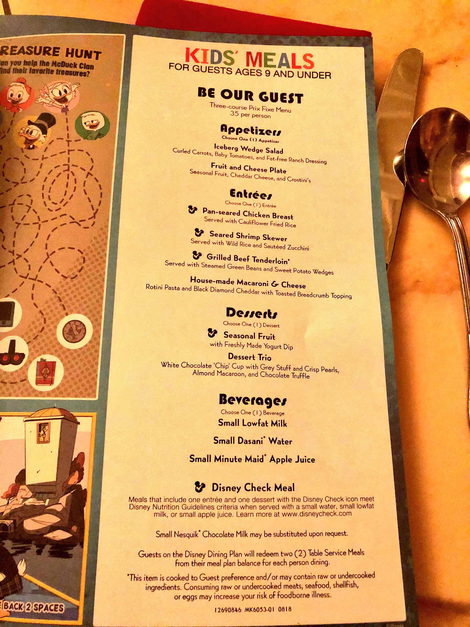 Wdw News Today Kids Menu At Be Our Guest Wdw News Today Kids Menu At Be Our Guest