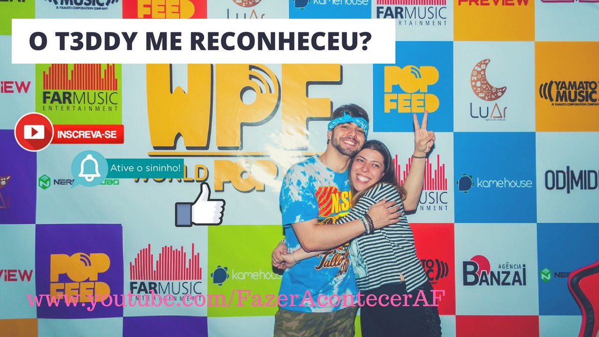 darykistan's tweet photo. @t3ddyyyyy Saiu o vlog que eu fiz no #YouVlogsDay com esse ser maravilhoso chamado @t3ddyyyyy! Espero que gostem do video e não se esqueçam de deixar seu like, compartilhar com todo mundo, se inscrever no Canal e ativar o sininho para os outros videos!! https://t.co/KvpOP9EWmO https://t.co/AU27PfaVJb