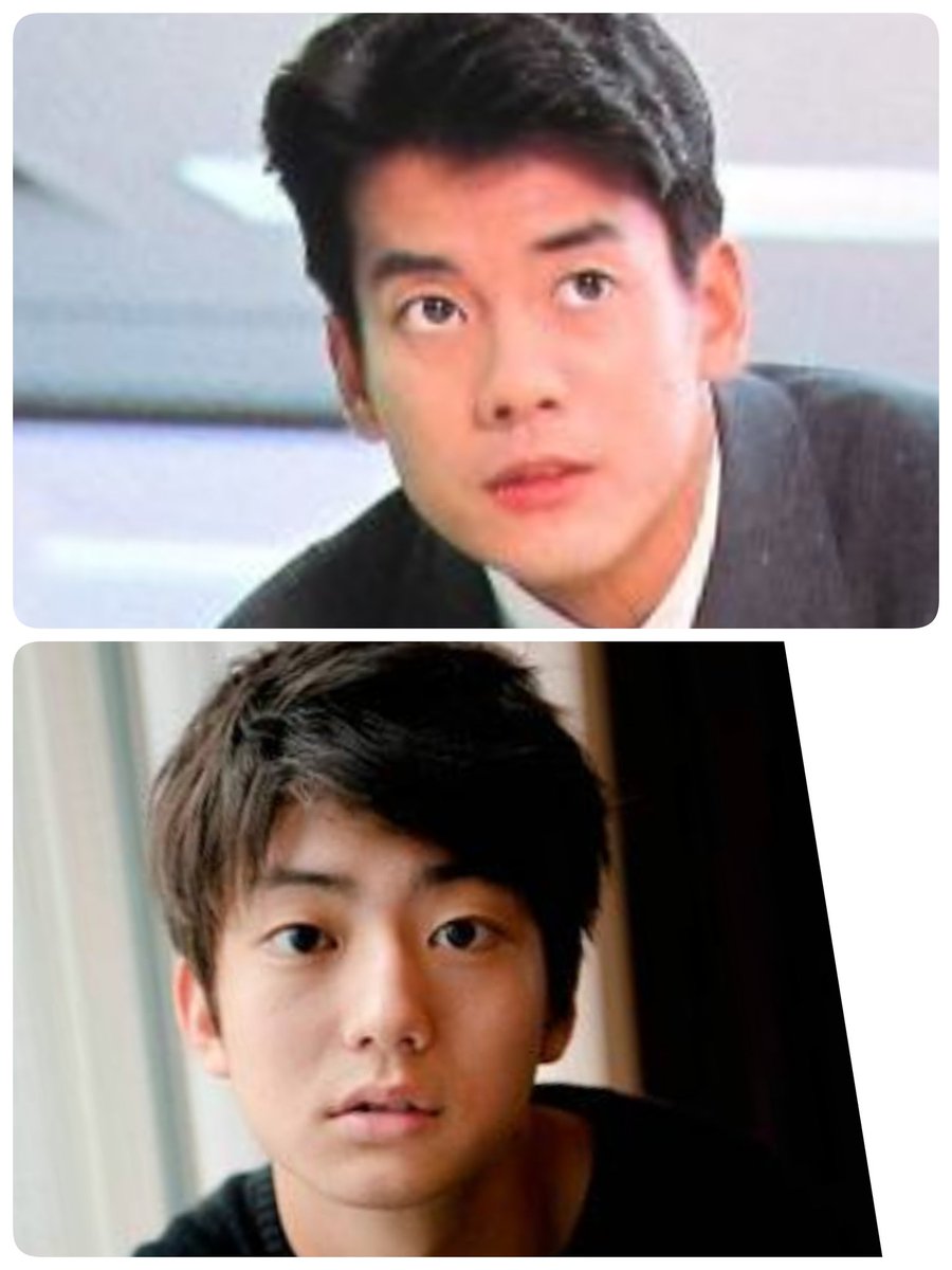 みや Twitterren 完全に一致では無いのだが 何となく似てる 若い頃の 唐沢寿明さんと 伊藤の健太郎 氏