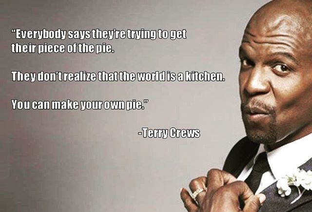 THEUNIVRS's tweet photo. Make your own pie! Iโm making mine! .
.
.
.
.
.
.
.
.
.
.
.
#motivationalquotes #motivation #terrycrews #producer #music #artist #86bpm #la #losangeles #longbeach #lbc #beats https://t.co/XiuIvsIdkH https://t.co/jSZviun6zy