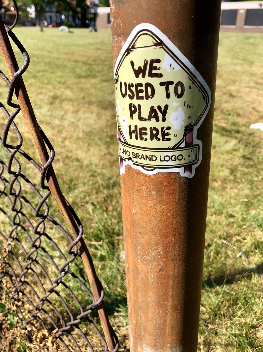 NoBrandLogo's tweet photo. We Used To Play Here t-shirt collection by No Brand Logo. Available now! Link in bio! Please either comment, Like, or Retweet #WeUsedToPlayHere https://t.co/pp2UBIQWwC