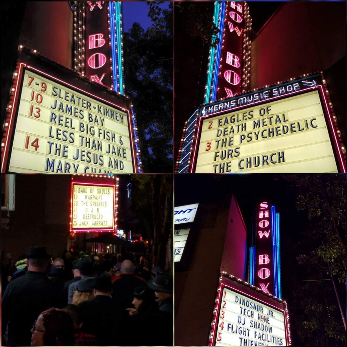 BusymamaJames's tweet photo. Since moving to Seattle 20 yrs ago, many weeks I practically lived here, every night, or wanted to. Wish I'd archived more of the Box bands that shaped my life out here. I want the same for my kids. #SaveTheShowbox https://t.co/Wll51eVNNo