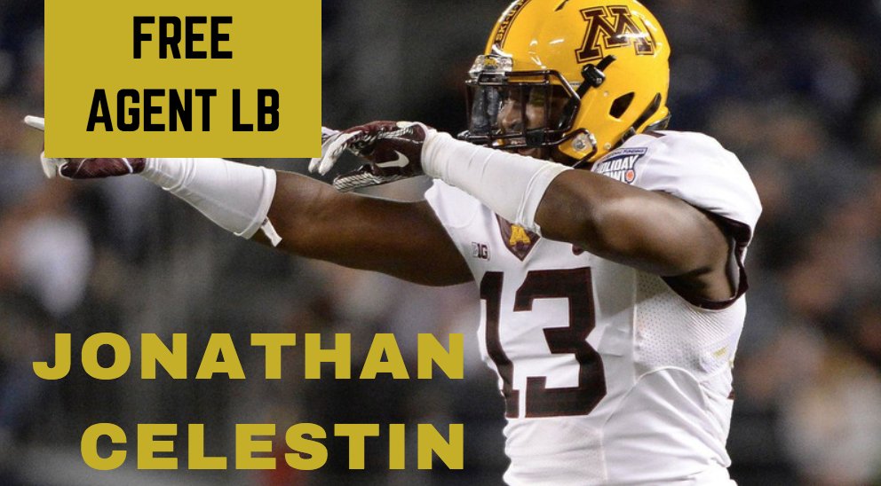 DraftDiamonds's tweet image. Did You See This:Jonathan Celestin, LB, Minnesota | NFL Free Agent Workout nfldraftdiamonds.com/jonathan-celes… #NFL #NFLDraftNews