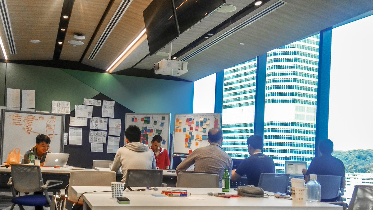mshammas's tweet photo. Design Sprint during #TrustedMediaSummit APAC at @Google Office, #Singapore to prototype a mobile app to help fact checkers.

Brilliant designers, best in the industry developers, budding star students and fact checkers came up with a prototype in 3 days.

Teamwork at it's best! https://t.co/h8L6EsPrpH