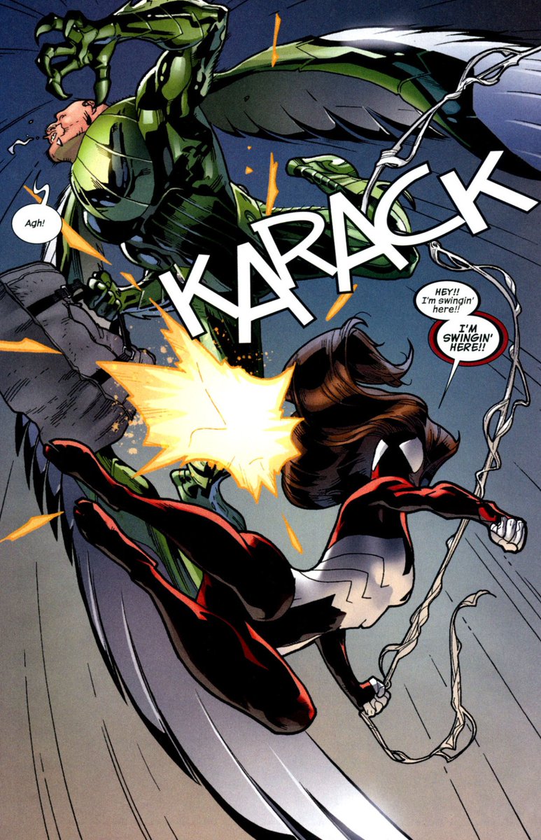 "The Vulture is one of my least favorite bad guys. So inconsiderate."