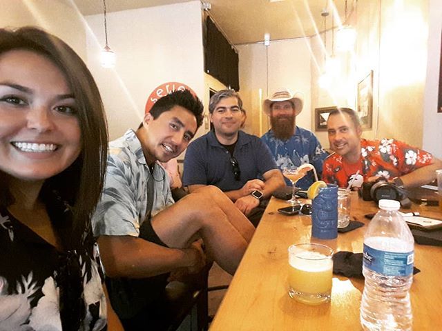 atsosiemahieu's tweet photo. Aloha Friday in full force! 
#aloha #alohabitches #alohafriday #xtucson #entrepreneurship #innovation #startup #startups #startupcommunity #tech #technology #bizeatz #localoop #vistascan #series19 #threewells #threewellsdistilling https://t.co/LzUao5kXLp https://t.co/W7rWRpPVNU