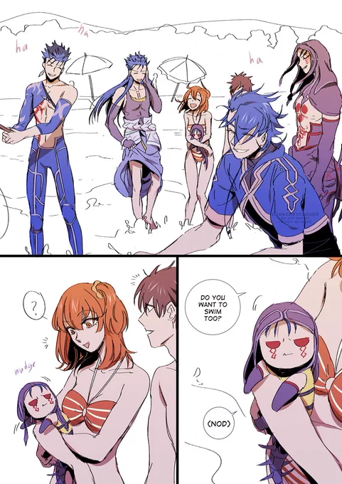 swimming #FateGO 