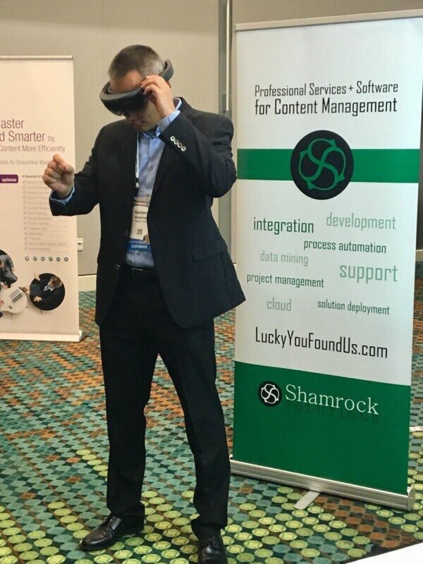 ShamrockSols's tweet image. Miss the feel of paper?   We have created the ability to ‘touch’ your @OnBase and #Imagenow / #perceptivecontent documents through #AugmentedReality.   #bpm #ecm #contentservices #freedomplatform