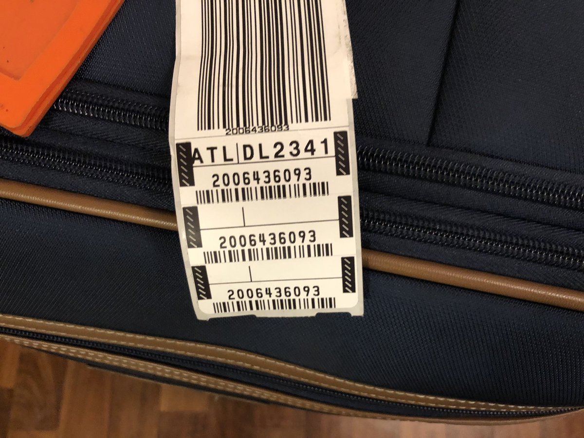 shibani262's tweet photo. @Jetairways @VirginAtlantic @DeltaAirlineUS 1 month 4 days later, with anxiety, trauma, missing bags, zero compensation and damage to my sentimental clothes and gifts when second bag finally shows up! Look at all the bag tags! Pay me for this mess or i’ll sue you!! 😡 https://t.co/BS6OHFRPKN