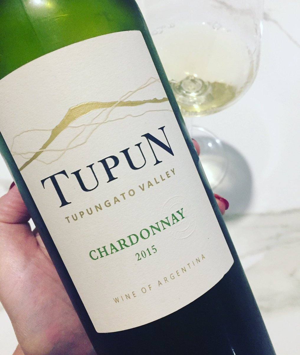 Tupun Chardonnay, de RPC imbatible!! Espero ansiosa la #OzonoMDA para probar la añada nueva!!