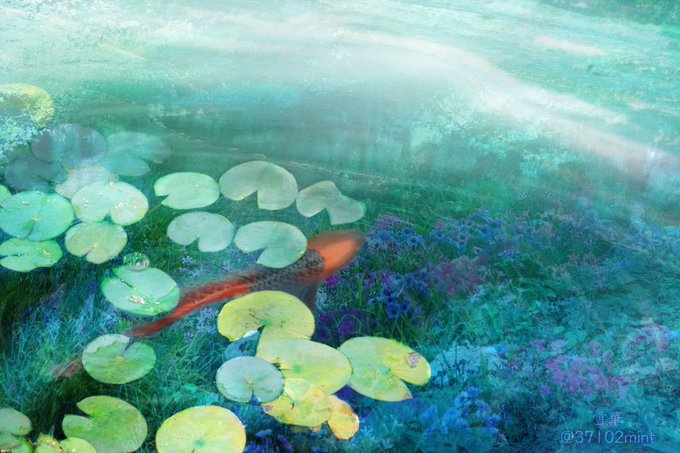 モネの池に憧れし者のtwitterイラスト検索結果 古い順