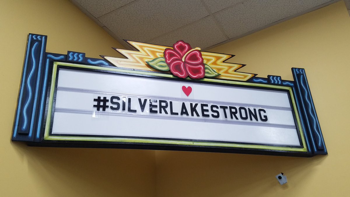 militantangleno's tweet photo. Hashtag of the week at the #Hollywood #TraderJoes. #SilverLakeStrong https://t.co/Nm3JwOhhFP